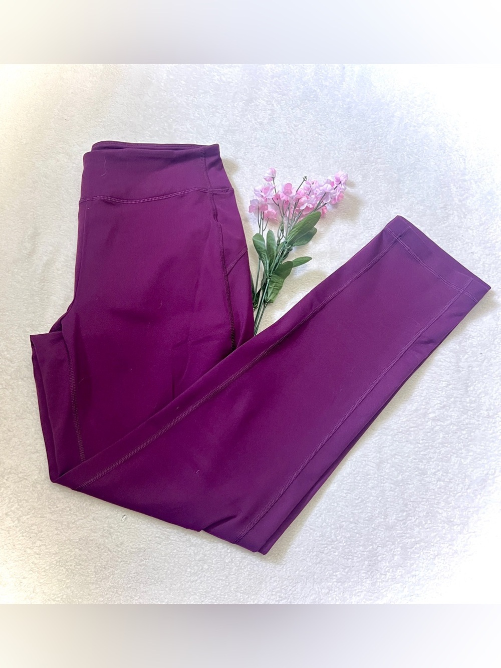 Duluth Trading Plum Slim Straight Leg Pants - Small x 31"